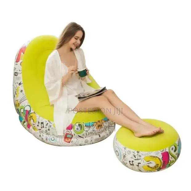 Inflatable Comfort Sofa With Foot Rest · Photo 1