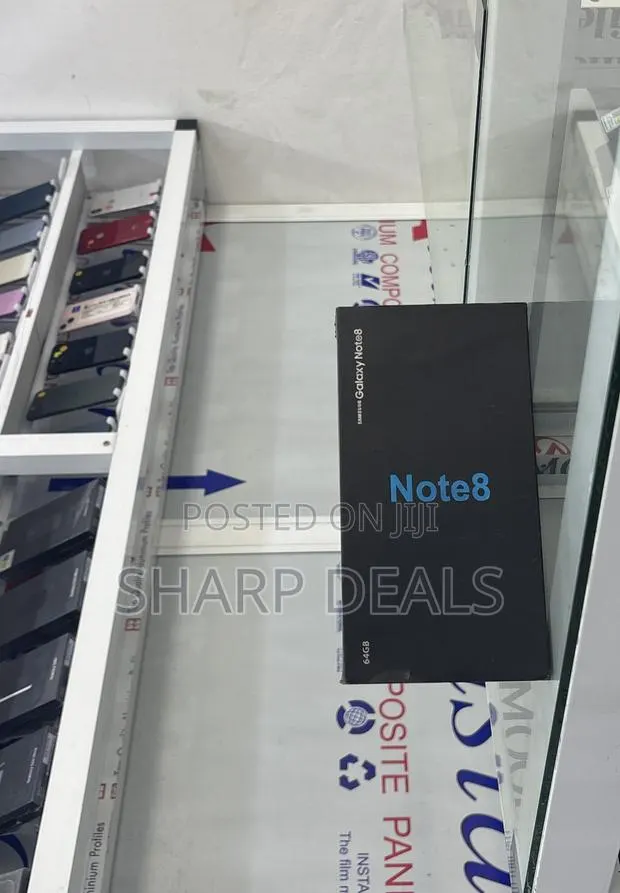 New Samsung Galaxy Note 8 64 GB Silver · Photo 1