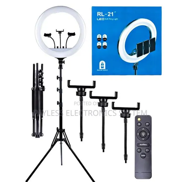 Ring Light 21inches With Stand · Photo 1