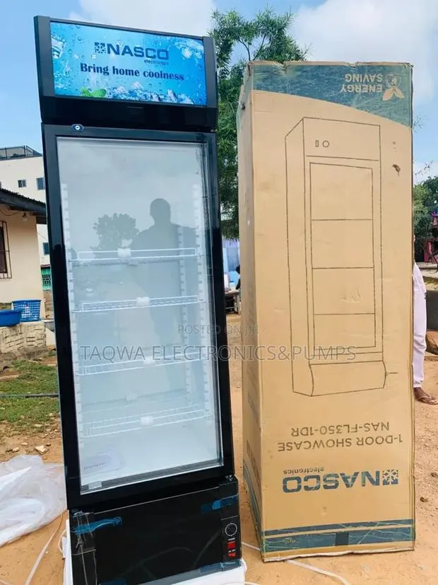 Nasco - 288-LTRS - Display - Fridge - Nas-Fl350-1dr · Photo 1