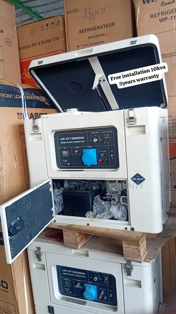 UK Made 10kVA Diesel Generator – Low Noise, High Power 10kva · Photo 1
