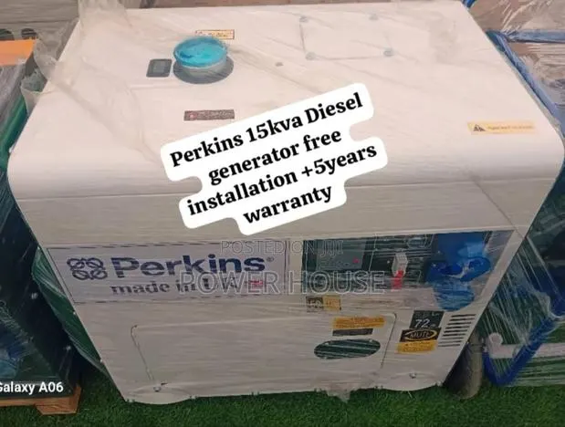 Energy Star Perkins Diesel Generator 15kva Silent · Photo 1