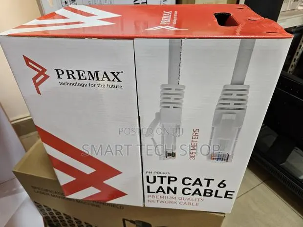 Premax Utp Cat 6 Lan Cable for Networking and CCTV Camera · Photo 1