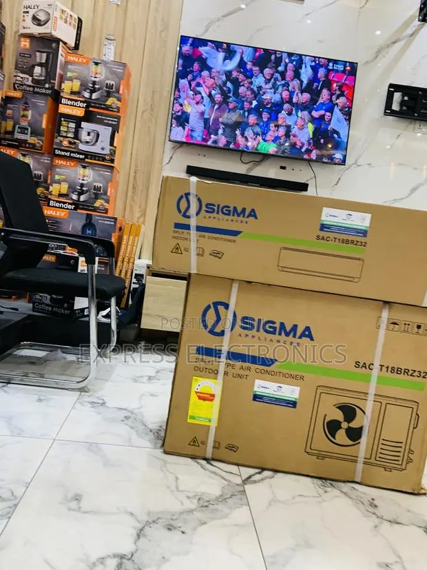 Lovely New White Air Conditioner Sigma 2.0hp Split · Photo 1