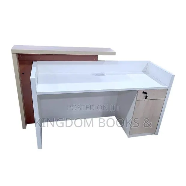 Modern Professional Office Reception Desk / Counter (Model 27RLM041) · Photo 1
