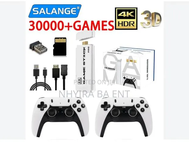 Video Gamepad Console With Games