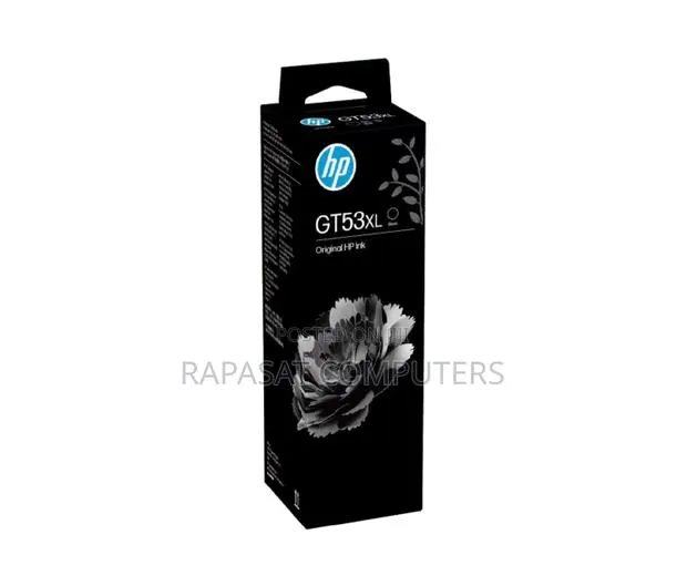 HP Gt53xl Black Ink Bottle(X4e40ae) · Photo 1