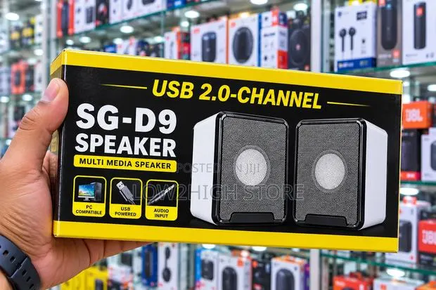 SG-D9 6W USB 2.0 Multimedia Computer Speakers - Low2High · Photo 1