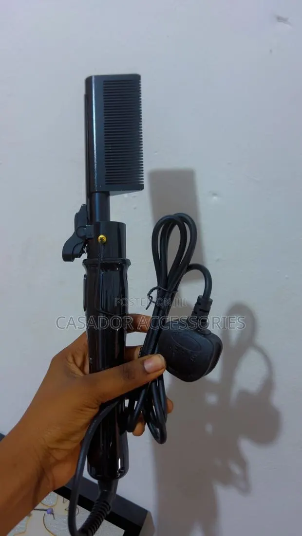 2 in 1 Professional Hot Comb and Hair Curler