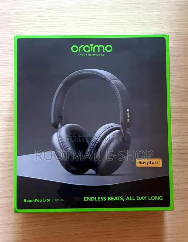 Oraimo Boompop Lite Enc Over-Ear Wireless Headphones · Photo 1