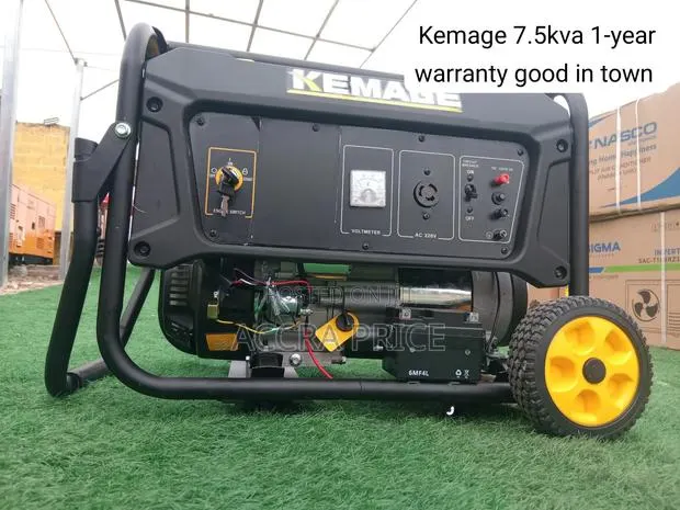 Kemage 7.5kVA Heavy Duty Petrol Generator – Powerful Reliable Genset · Photo 1