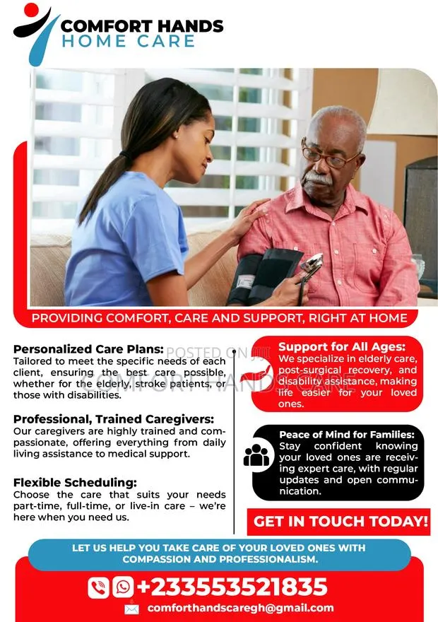 Professional Home Care for Seniors Patients – Accra