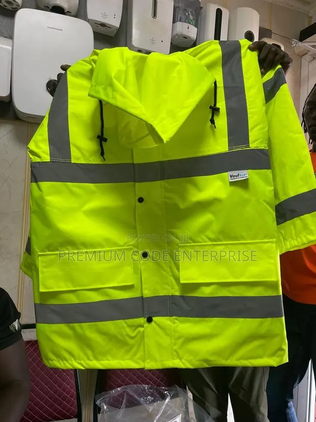Reflective Cold Room Safety Jacket Waterproof With Hood · Photo 1