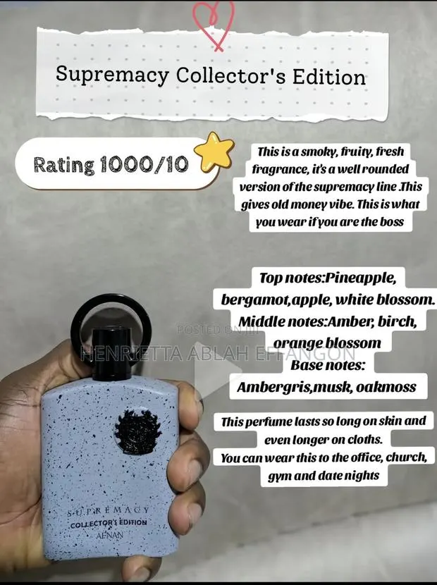 Supremacy Perfume · Photo 1