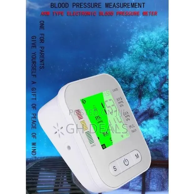 Voice Blood Pressure Monitor Digital Bp Pulse Health Heartbe · Photo 1