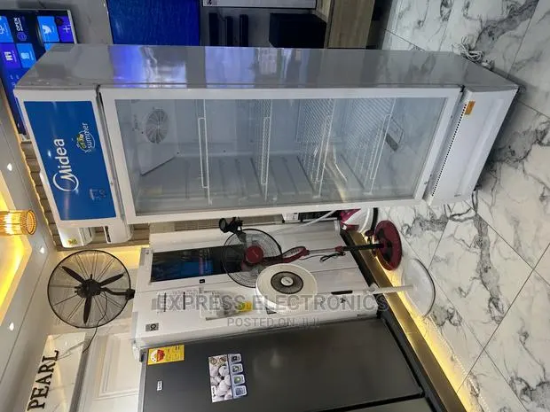 Powerful Compressor 400L MDRZ432FZG21 Midea Display Fridge · Photo 1