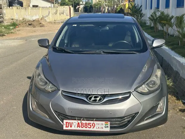 Hyundai Elantra Limited PZEV 4dr Sedan (1.8L 4cyl 6A) 2015 Gray · Photo 1