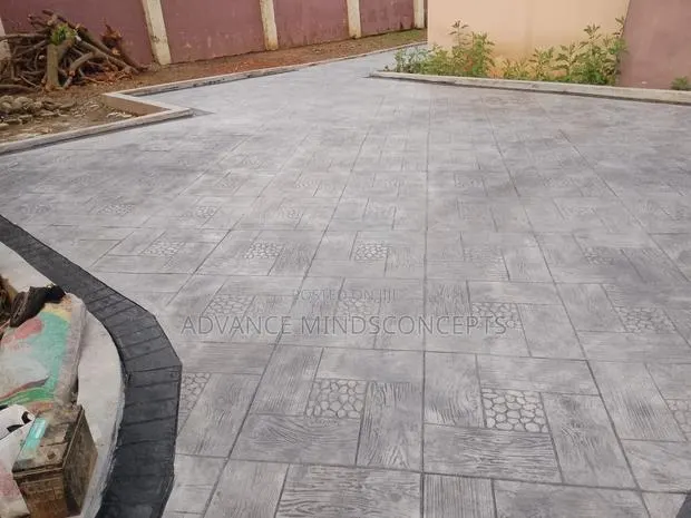 Floor Design (Square Wood With Silver Color) · Photo 1