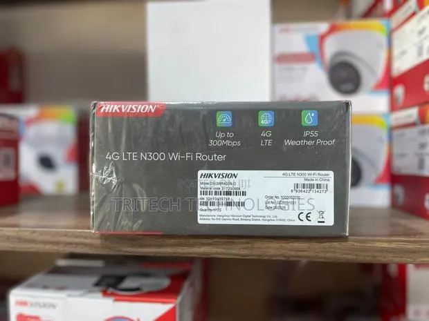 Hikvision Ds-3wr4g3n-O Outdoor 4g Lte N300 Wi-Fi Router · Photo 1