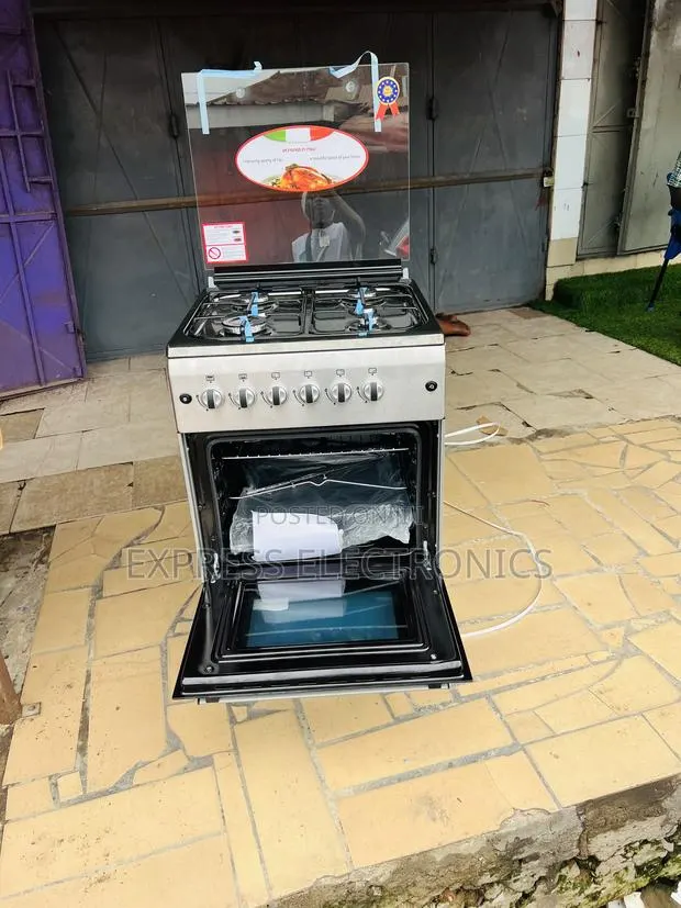 Long Lasting New Line 60/60 4 Burner Sliver Gas Cooker · Photo 1