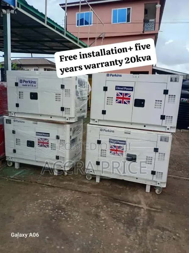 Pinnacle Power Machines 200kva Perkins Diesel Genset 18kw · Photo 1