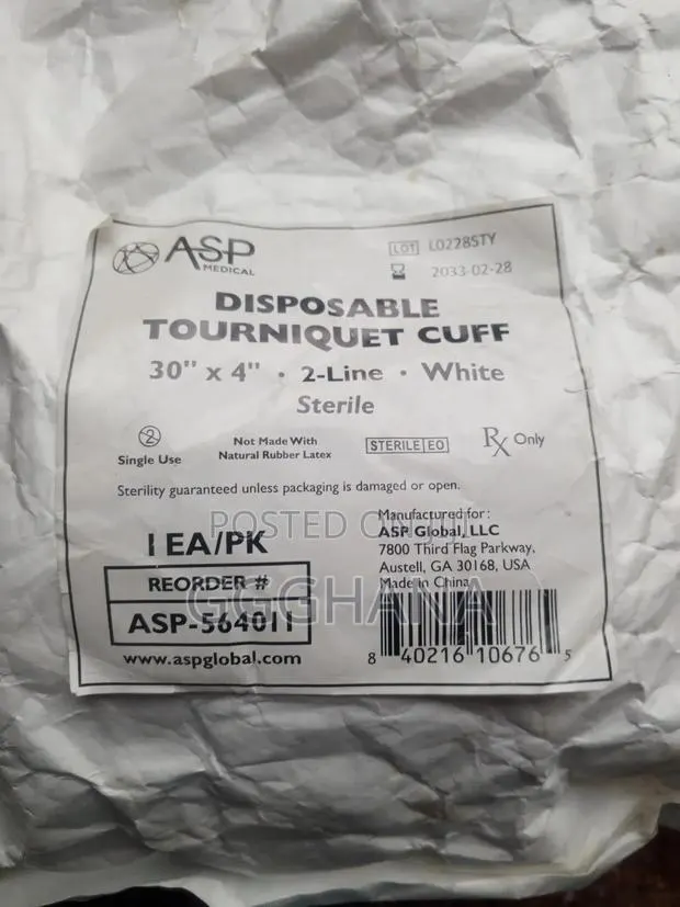Disposable Tourniquet Cuff · Photo 1