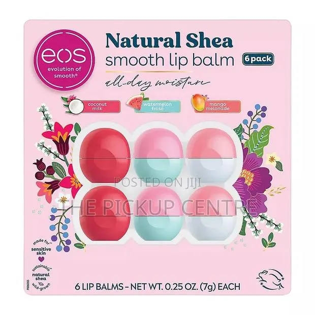 EOS Natural Shea Lip Balm 6 Pack · Photo 1