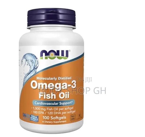 Now Supplements, Omega-3 180 Epa / 120 Dha, Molecularly Distilled · Photo 1