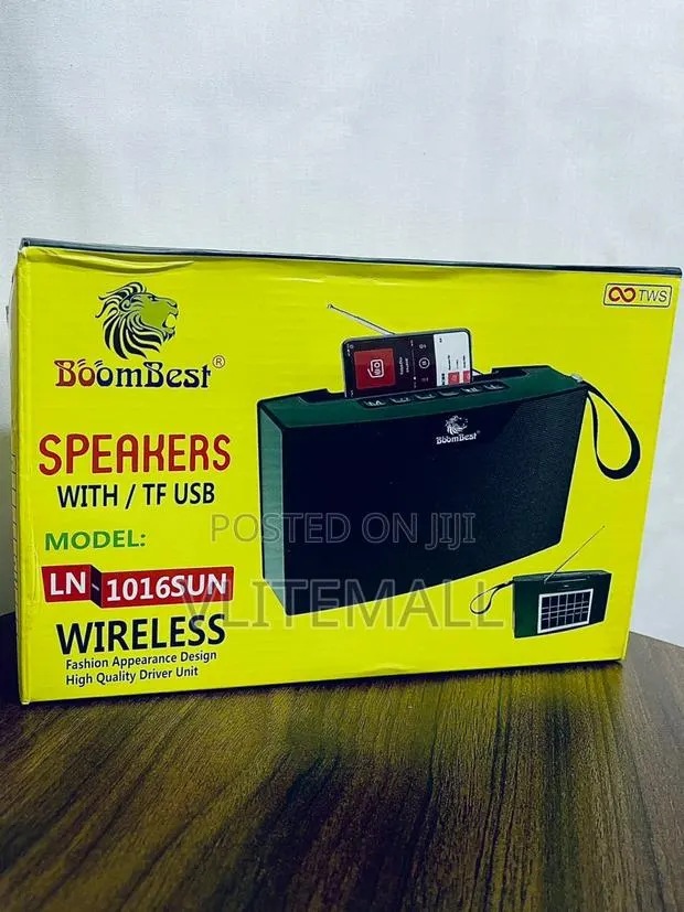 Boombest Bluetooth Solar Speaker ( Ln-1016sun ) · Photo 1