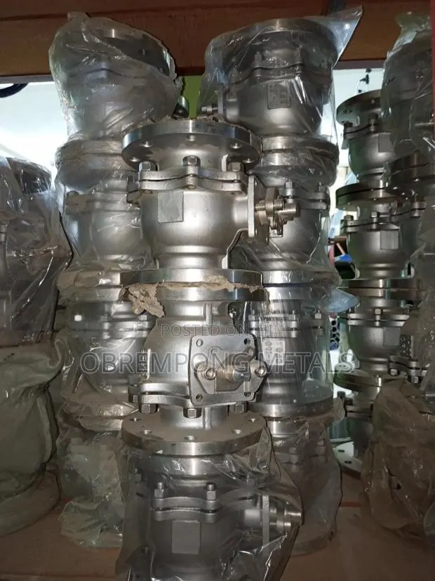 4" Stainless Ball Valve 150lbs Cf8 · Photo 1