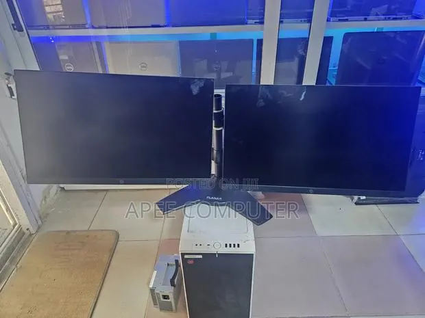 HP V24v G5 Gaming Dual Monitor Edgeless Memory Dual Stand · Photo 1