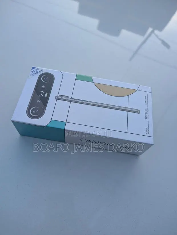 New Tecno Camon Slim 256 GB White · Photo 1