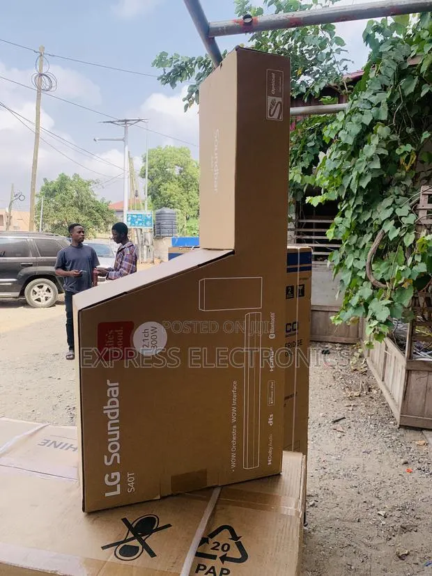 Newly Sealed in Box Lg-S40t Lg Sound Bar 2.1ch 300watt 2 Speakers · Photo 1