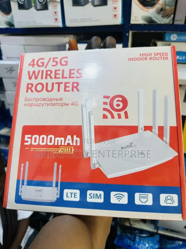 WR900 4g/5g Wireless WiFi 6 SIM Router · Photo 1