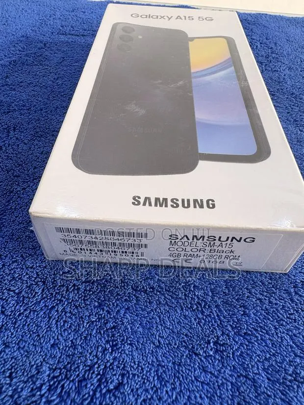 New Samsung Galaxy A15 5G 128 GB Black · Photo 1