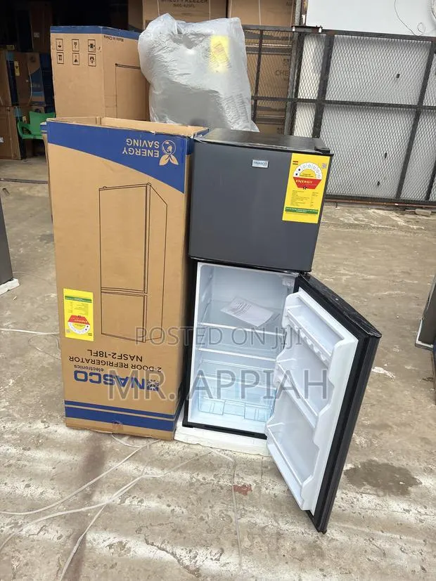 Classic Nasco Nasf2-18fl Double Door Electric Refrigerator. · Photo 1