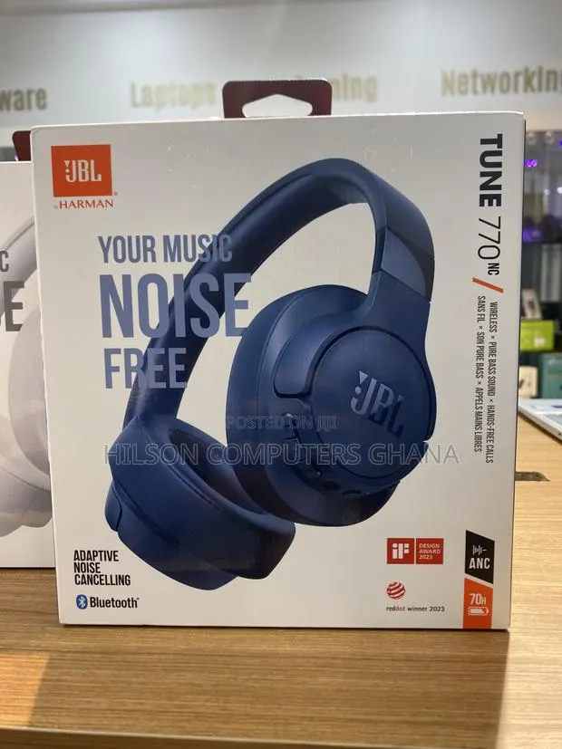 JBL Tune 770nc - Adaptive Noise Cancelling Wireless Over-Ear Headphone · Photo 1