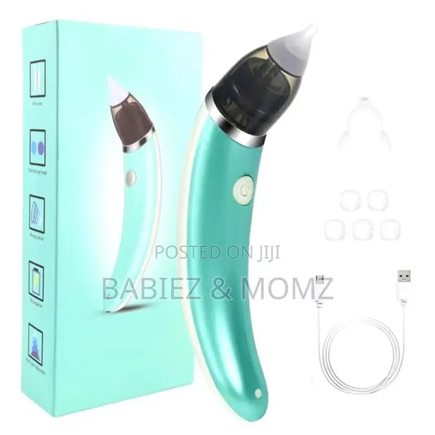 Electric Baby Nasal Aspirator – Rechargeable Nose Cleaner · Photo 1