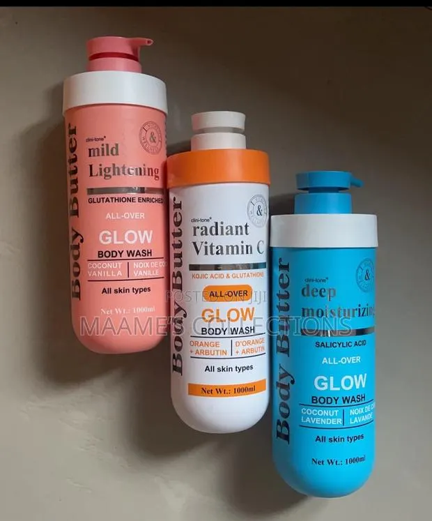 Clini-tone Radiant Vitamin C Glow Body Wash. · Photo 1