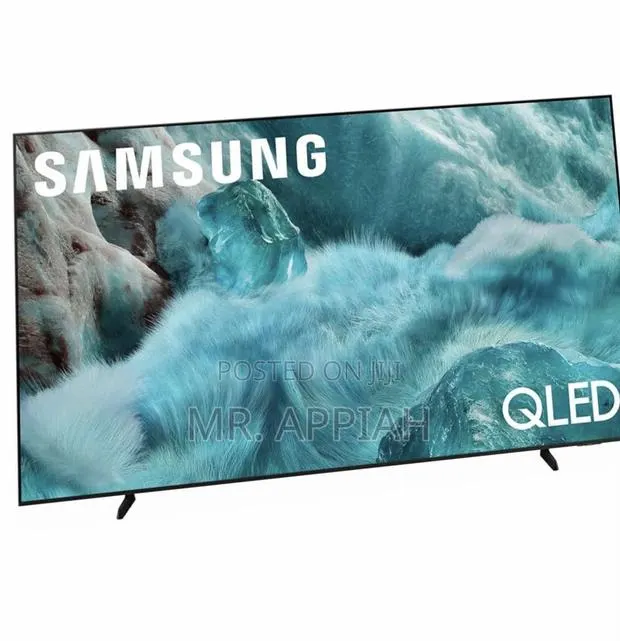 Check Out Unique Samsung 98Q7F 98” Qled 4k Smart TV(Black)2023. · Photo 1