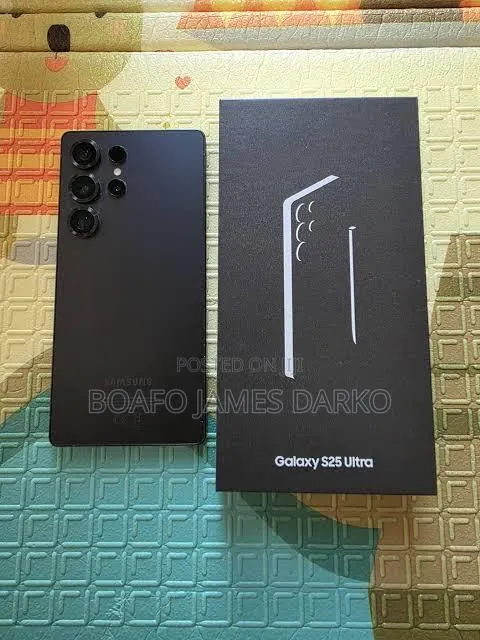 New Samsung Galaxy S25 Ultra 512 GB Black · Photo 1