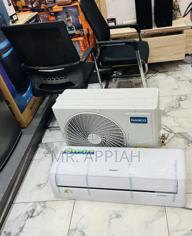 Original Nasco 1.5hp Split Dual Inverter Ac With Remote Control(White) · Photo 1