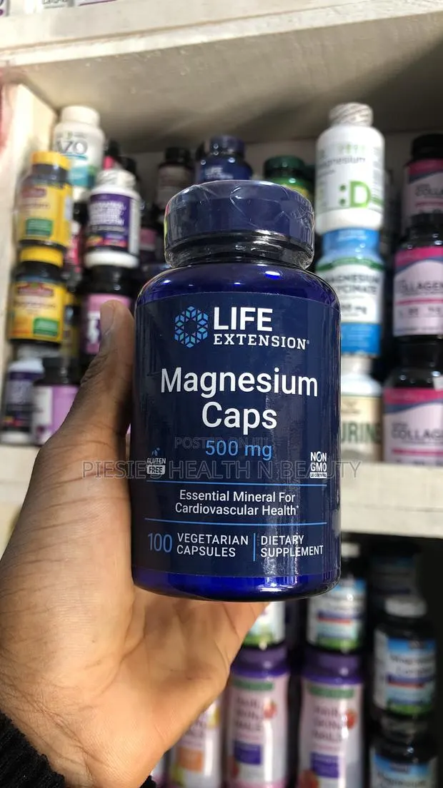 Life Extension Magnesium Caps, 500 Mg · Photo 1