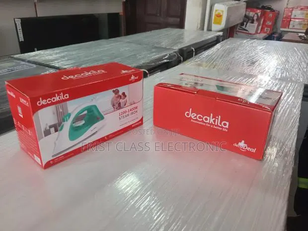 Decakila Steam Iron – Fresh Look, Simple Heat Control · Photo 1