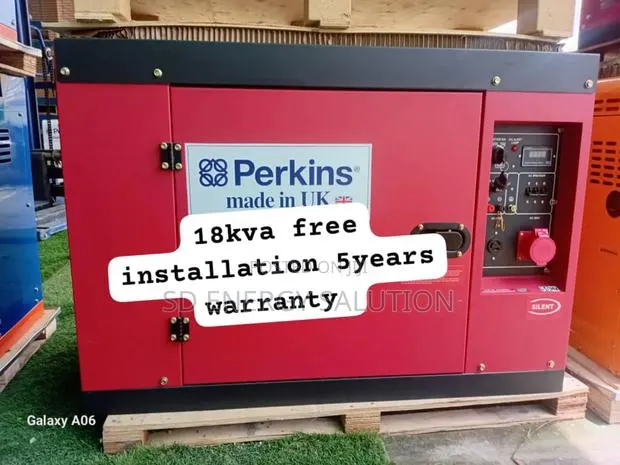 Control the Current Master the Moment Perkins 18kva Diesel · Photo 1