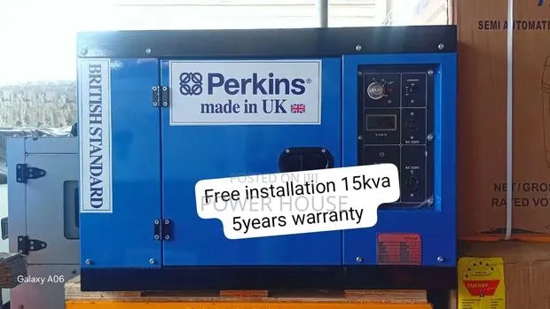 Perkins 15kva Uk Diesel Generator – Brand New 15kva · Photo 1