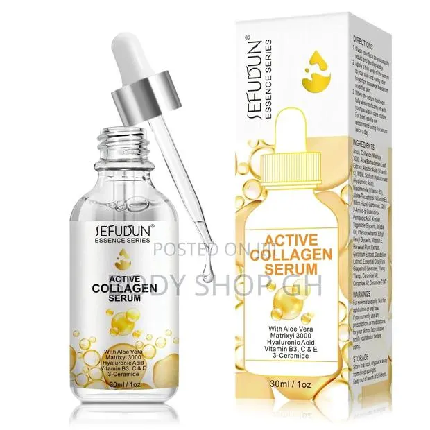 Active Collagen Serum for Skin Plumping + Sagging Skin Lift · Photo 1