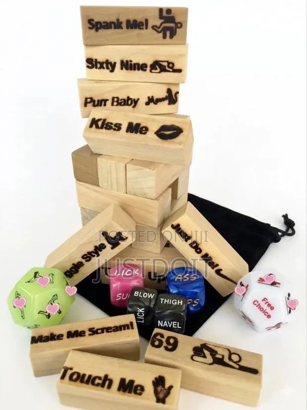 Romantic / Naughty Dice + Adult / Dirty Jenga. · Photo 1