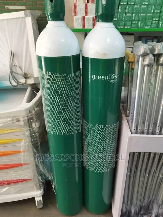 10 Litre Oxygen Cylinder (With Trolley and Flowmeter Sets) · Photo 1