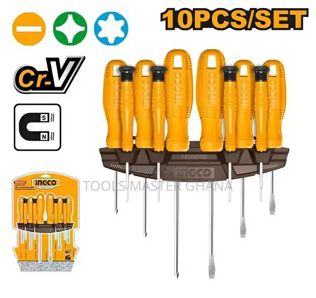 10-PCS Screwdriver and Precision Screwdriver Set - Hksd1058 · Photo 1